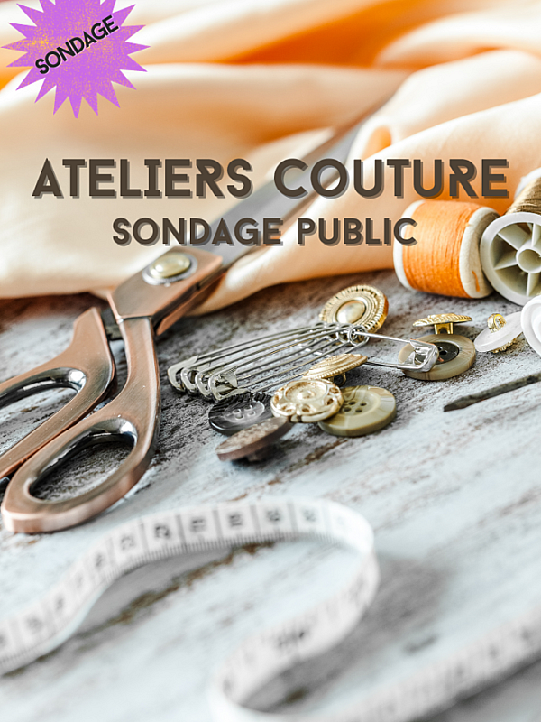 SONDAGE ATELIERS COUTURE UPCYCLING
